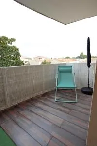 Appart T2 dans résidence calme Parking privé gratuit - Entressen