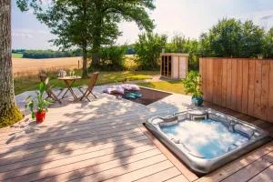 Gîte La Parenthèse pour 2 avec SPA et SAUNA Privatif - La Trée