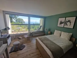 Studio au-dessus des nuages - Parking privé - 特鲁瓦埃皮