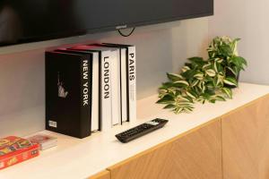 Appartements The Duplex spa Paris : photos des chambres
