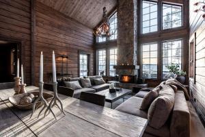 Fjällräven Arkitektritat fjällhus i Idre