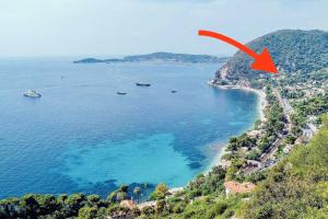 Appartements Eze flat with terrace sea view and mountain view : photos des chambres