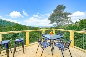 Franklin Cottage Deck with Blue Ridge Mtn Views! - Glenville
