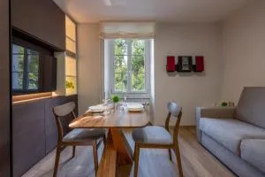 Charming city-centre studio - Mont Blanc view - les Praz-dʼen-Haut