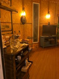 Maisons d'hotes Chalet Atypique VUE Piscine Chauffee : photos des chambres