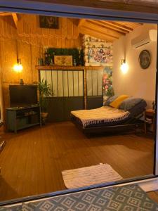 Maisons d'hotes Chalet Atypique VUE Piscine Chauffee : photos des chambres