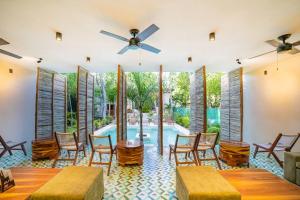 chay Bright Eco Chic studio in Tulum Beach Access!