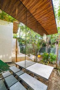 chay Bright Eco Chic studio in Tulum Beach Access!