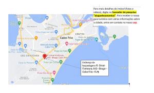 Cabo Frio - Braga - Kitnets - Aluguel Econômico