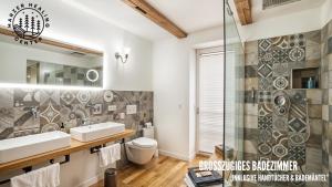 HARZER HEALING CENTER 2024 Romantische Landhauswohnung mit Fussbodenheizung,XXL Kochinsel,XXL Regenduschen,Modern,Hochwertig,Persönlich,Vollausgestattet