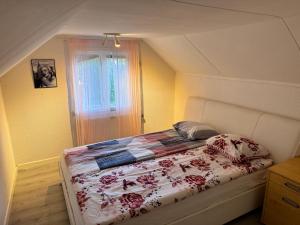 Beutiful house with large garden .