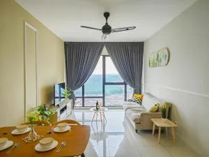 2BR WIFI, Mid Valley, Mosaic Southkey, 5-7 pax, 7 mins to CIQ - 士姑来