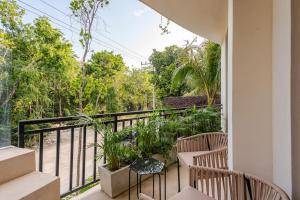 Alberca y balcon privado a 6 minutos de la playa