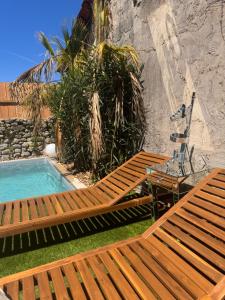 Villas maison luxueuse avec piscine privee chauffee : photos des chambres