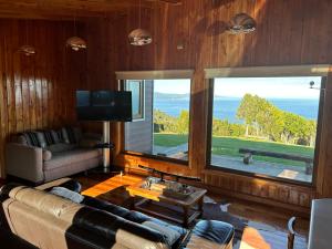 Moderna casa de campo con vista al mar a 20 minutos de Valdivia , Los Pellines