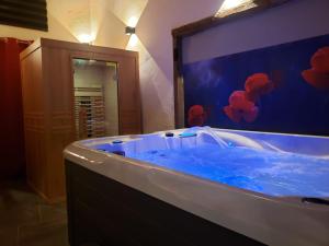 Maisons de vacances Maison d'hote avec sauna et jacuzzi a la campagne : photos des chambres
