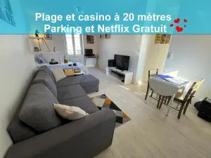 Beau Studio avec vue sur Mer et parking gratuit - Langrune-sur-Mer