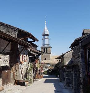 Maisons de vacances Opaline Yvoire Terrasse avec vue sur le Lac Leman : photos des chambres