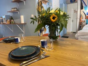 Appartements Gite See You Soon - Studio Wood : photos des chambres