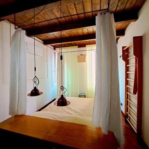 la casa verde nel centro storico