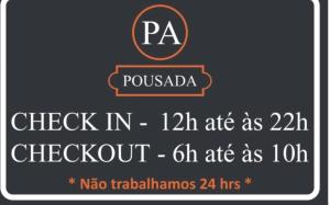 Pousada Quarto Suíte Famíliar com ar,frigobar, wi fi e garagem