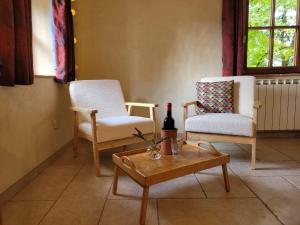 B&B / Chambres d'hotes Chez Berger, ruime 2 persoonskamer met kingsize bed : photos des chambres