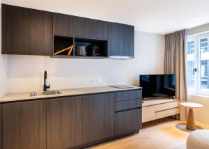 Huswell - Chic Duplex Studio with High-Quality Finishes in Ghent Center