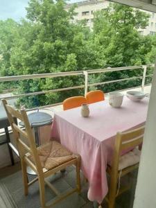 Cosy appart à balcon Tour Eiffel et parking