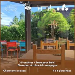 Grande et belle propriété 6 personnes proche Bâle - Mariastein