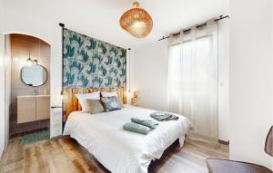 Maisons de vacances Stunning Home In Angerville L-orcher : photos des chambres