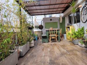 Fantastico dpto 4 personas Terraza Lavarropas 300mts Subte B Corrientes