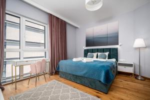 Kasprzaka 29 Wola Tower 3 Rooms, 80m2 16th floor, Free Garage BY Perfect Apart