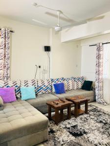 Tranquil space with aerial Mombasa view in VOK off nyali road