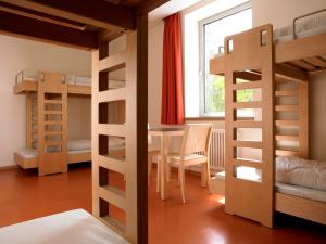 Single Bed in Male Dormitory Room room in Youth Hostel Luxembourg City