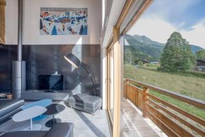 Chalets Magnifique chalet mitoyen - Jacuzzi - Cousinade II : photos des chambres