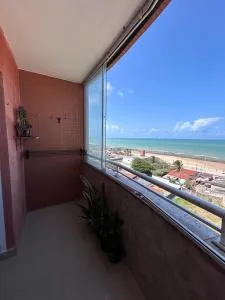 Flat à beira-mar com vista para a praia do meio - Redinha