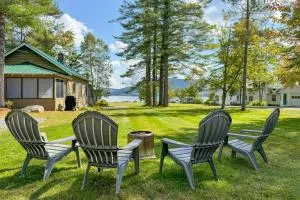 Lake Pleasant Cabin on 3 Acres with Private Beach! - Old Forge