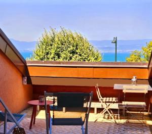 Appartements Thonon plage terrasse et parking : Appartement 1 Chambre