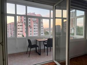 Spacious flat with wide view