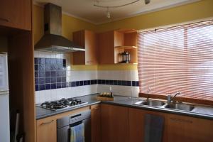 Sail House overlooking Lancelins main park