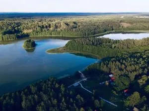 Domek 6-osobowy z ogrodem jezioro las Warmia i Mazury - Penglitten