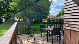 Dom letniskowy ogród jezioro las Warmińsko Mazurskie