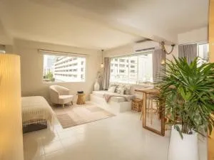 Cozy studio room - 2 guests in the heart of Silom - 6B - Bang Rak