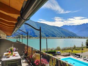 Dascio Salute Ferienwohnung mit Panorama Balkon am See