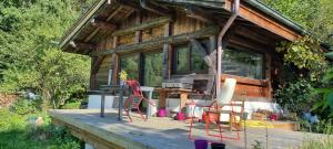 Cabane dans la vallée de Chamonix