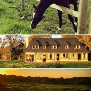 Maison proche Pont l'Eveque Deauville Honfleur - Saint-Benoît-dʼHérbertot