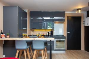 Les Barrats - Duplex - Central - Vue Mont-Blanc