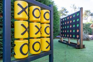 Maisons de vacances La maison du Bonheur Ares 30 personnes avec piscines chauffees : photos des chambres