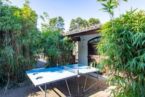 Maisons de vacances La maison du Bonheur Ares 30 personnes avec piscines chauffees : photos des chambres