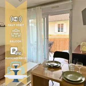 Petit Charme - Balcon - Parking - Fibre - Oeyreluy